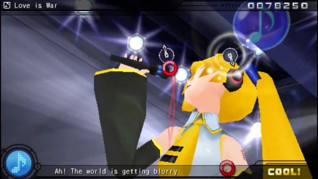[Gameplay] Hatsune Miku: Project DIVA - PSP - Love is War (Normal) Neru (Perfect) смотреть онлайн