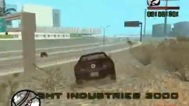 GTA SA knight rider mod V0.2a gameplay 3 смотреть онлайн