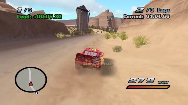 CARS 1 FULL MOVIE ENGLISH Of Game With Lightning McQueen And Mater
