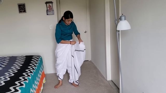 |Easy way of Wearing Panchakacham With 8 Muzham Dhoti In Tamil| Safety Method| смотреть онлайн
