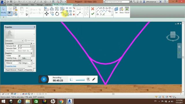 Revit Living room interior смотреть онлайн