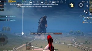 ГОДЗИЛЛА, КОНГ И МЕХАГОДЗИЛЛА В ОБНОВЕ 1.4 В ПУБГ МОБАЙЛ/БЕТА ТЕСТ 1.4 PUBG MOBILE