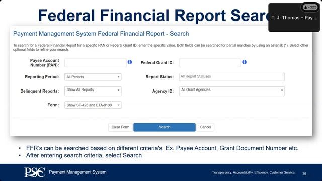 Payment Management System - NASA Grant Recipient Training 20240222