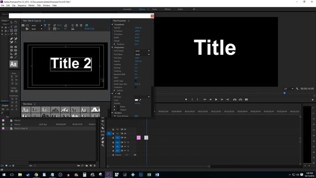 Premiere Pro CC : How to Duplicate Text (Easy) смотреть онлайн
