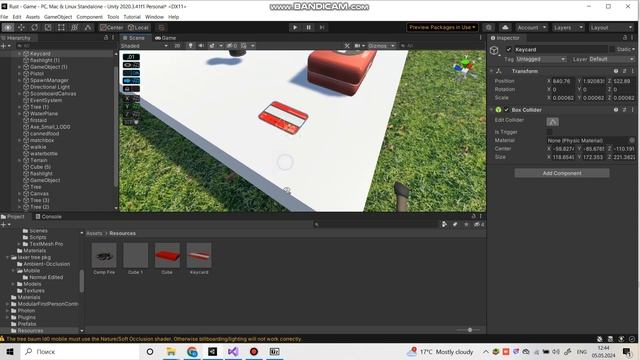 Как сделать Rust на Unity3D Ч.7 / Rust In Unity3D