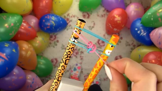 Как сделать из резинок  5 простых Радуга Loom Браслет конструкции без жгута   резинка браслеты