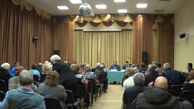 Встреча главы управы района Зюзино 18 марта 2015 года часть III смотреть онлайн