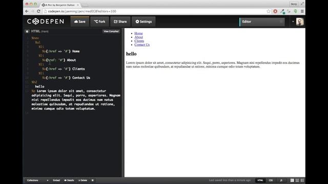 HTML Preprocessors - featuring HAML смотреть онлайн