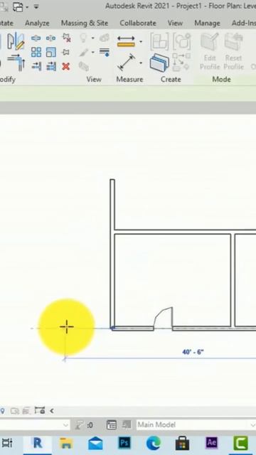 TRIM EXTEND command modifying tool Revit #bim #revitarchitecture #revittutorials #ytshort #shorts смотреть онлайн