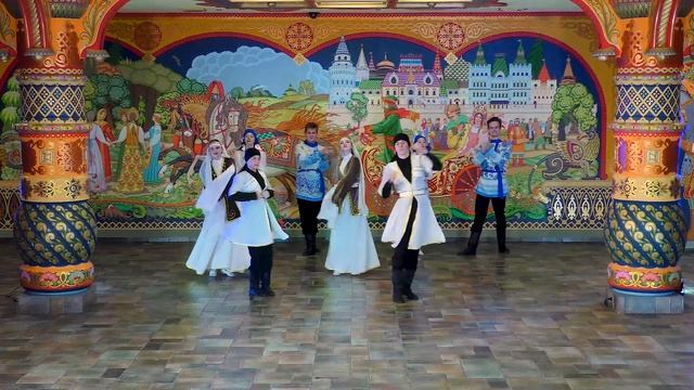 Ансамбль парного танца Вдохновение (г.Грязи, Липецкая обл.)_Встреча в хуторе смотреть онлайн