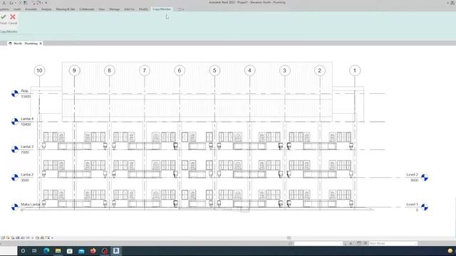 Tutorial 1 | Autodesk Revit MEP | Copy Monitor Level MEP смотреть онлайн