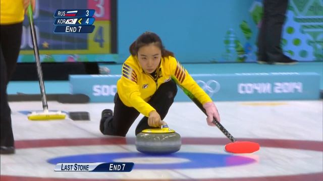 Curling - Women's Round Robin - Russia v Korea | Sochi 2014 Winter Olympics смотреть онлайн