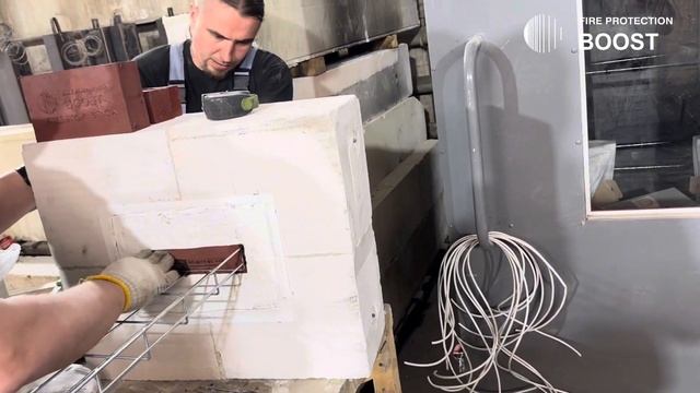 Монтаж огнестойких проходок из пеноблоков ФП-БУСТ-01 - эксплуатируемые проходки ФП-БУСТ-ПКМ-01 смотреть онлайн
