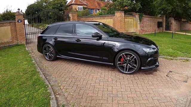 2016 Audi RS6 Avant FSI Quattro Tiptronic 4.0 V8 Petrol Black - Claridges Cars HD смотреть онлайн