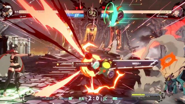 GGST ▰ Onet (Ramlethal) vs CAFFEINE (Jack-O). High Level Gameplay смотреть онлайн