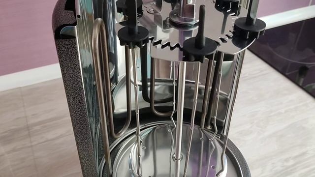Демонстрация работы электрошашлычницы Kitfort KT 1404 смотреть онлайн