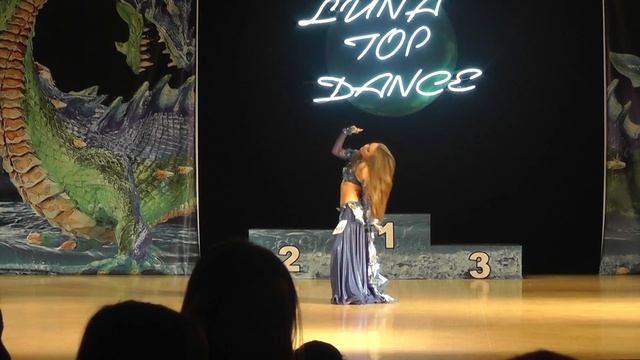 шк танцев "АМАНИ" - Ева Рябоконь (5 место Luna Top Dance 2013- oriental юниоры) смотреть онлайн