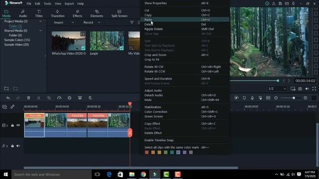 How To Create Zoom In Out Transitions Effects Tutorial FILMORA 9 2020 TUTORIAL in Urdu/Hindi смотреть онлайн