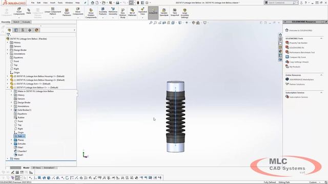 New Flexible Components in SOLIDWORKS 2020 смотреть онлайн