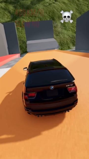Crash Test BMW X5 ☠️ #shorts #beamngdrive #cars #beamngdrivecrashes