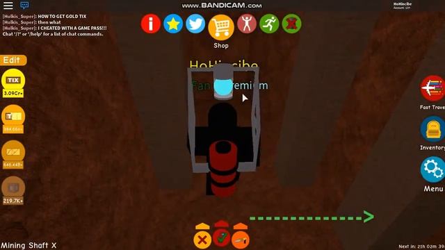 Tix Factory Tycoon : Way To The Vault