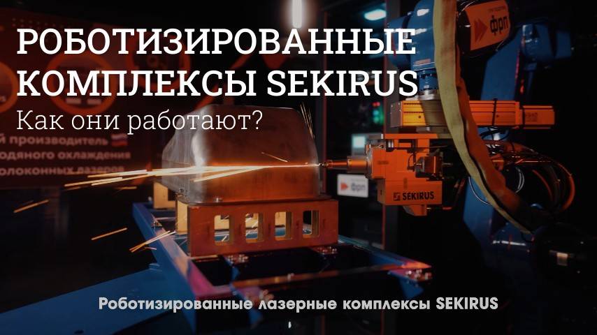 Роботизированные ЧПУ комплексы SEKIRUS