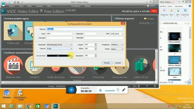 como fazer intro pro canal usando vsdc смотреть онлайн