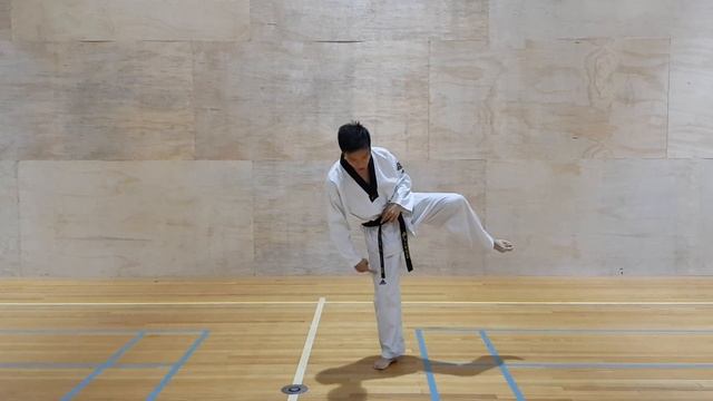 How to do a spinning roundhouse kick (Tornado Kick) смотреть онлайн