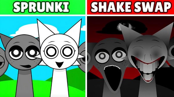 Incredibox Sprunki But Swapped SHAKE New Version! Normal Vs Horror Style СПРУНКИ