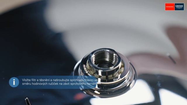 GROHE Professional - Jak Správně Vyměnit Hlavovou Sprchu?