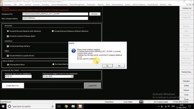 bMate Financial Year End Process 2018-19 in Hindi смотреть онлайн