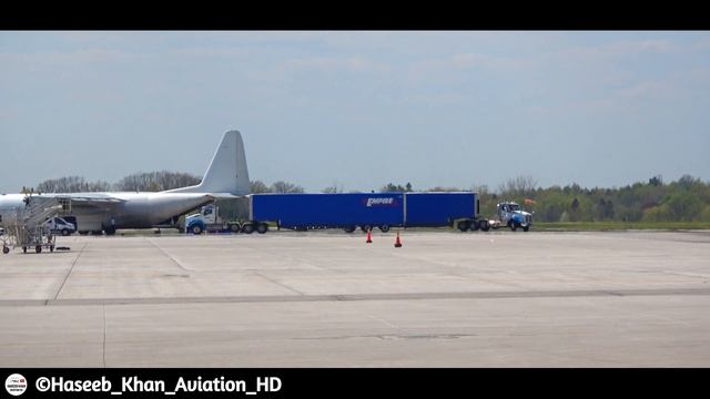 Transporting Beluga Whales On A Lynden Air Cargo C-130 Hercules | P4-LAS | From Hamilton Airport смотреть онлайн