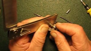 Пружина и упор для выкидухи Хаерле юл