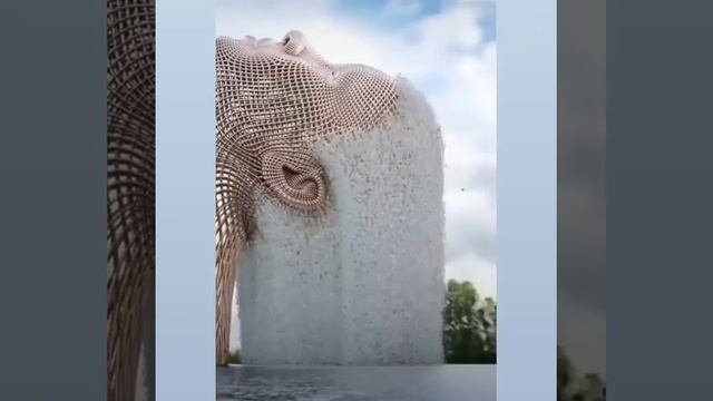 Водопад неземной красоты