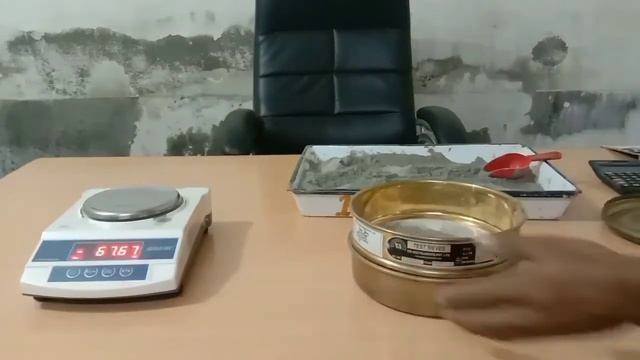 Fineness Test of Cement As Per IS Code-4031(part-1) смотреть онлайн