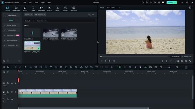 AI Object Remover - Filmora 13