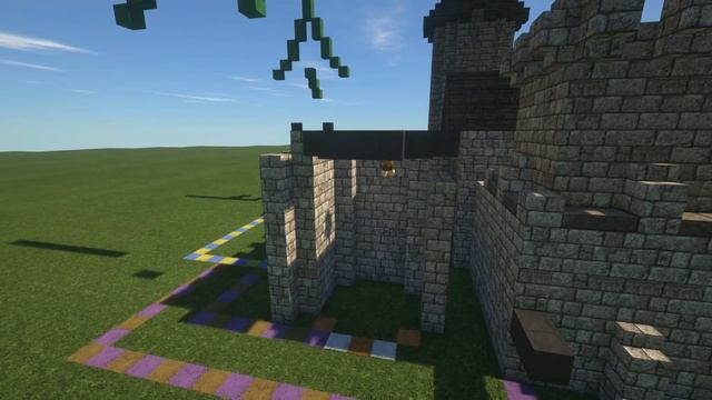 Building a Starter Castle [TUTORIAL] - Minecraft Timelapse смотреть онлайн