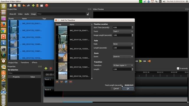 openshot qt 2.06 create videos from images смотреть онлайн