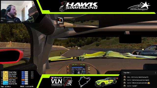 iRacing VLN 2018 | Rnd 4 | Mercedes-AMG GT3 | Team Red - LIVE (Saturday Race) смотреть онлайн