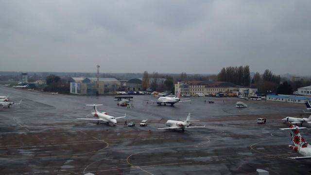 Смотрите в HD -  Трансаэро полностью переехала  в Киев