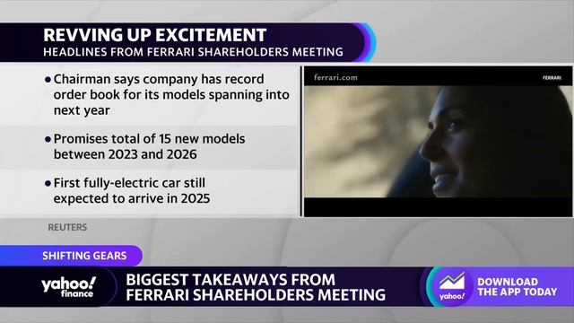 Ferrari boasts record orders of 296 plug-in hybrid at shareholders meeting смотреть онлайн