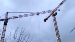 ИЗУЧАЕМ КРАНЫ! Стройка. Много башенных кранов | Tower crane in Moscow