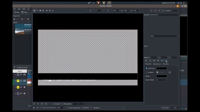 3 - Basic Titles - Kdenlive 2020 Tutorial смотреть онлайн