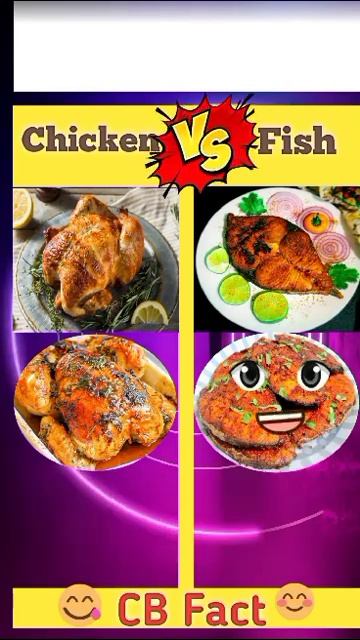 🍗🍗🍖Chicken vs Fish 🐠🐋🐟 #youtubeshorts #trending #viral смотреть онлайн