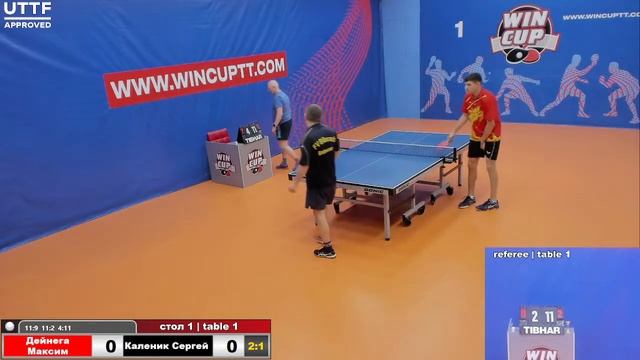 Дейнега Максим 2-3Каленик Сергей Турнир Восток 4 WINCUP 17.07.21 Прямая трансляция Зал1 смотреть онлайн