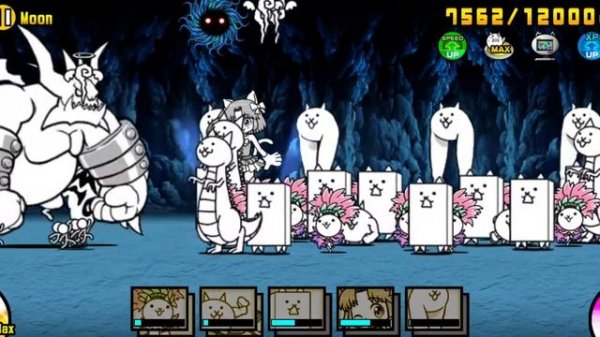 The Battle Cats Empire Cats Chapter 3 Revival of Bahamut-Cat | Moon