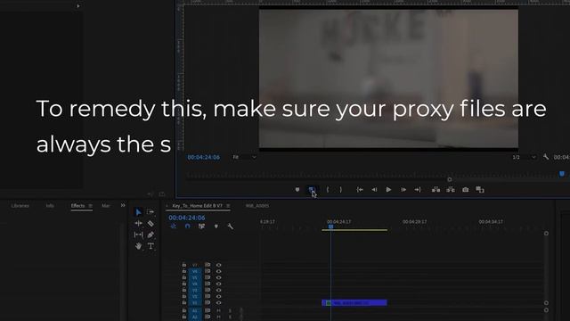 Black Bars On Proxy Footage – How To Fix | Quick Tip