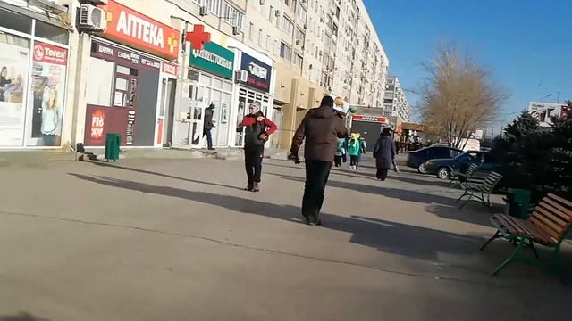 Волгоград. Менжинского, 11А. Трафик. смотреть онлайн