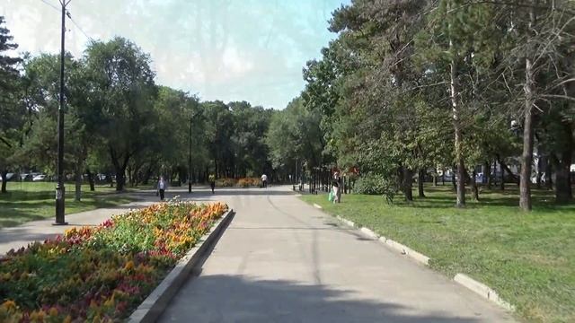 Хабаровск, Амурский бульвар, сентябрь 2023 г. смотреть онлайн