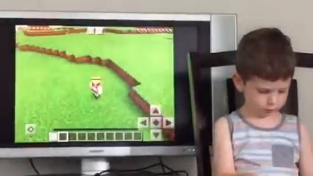 Nolan's first Minecraft YouTube video смотреть онлайн